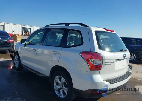 2015 Subaru Forester 2.5I from USA, damaged, VIN JF2SJABC6FH419176